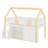 Space Saving Low Loft Bed with Storage Cabinets