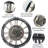 Large Wall Clock Drives Gears