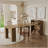 Modern Extendable Dining Table With Storage