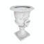 Jardinière Garden Urn - blanc antique, pot à fleurs en béton léger, pour tous les types de plantes, fonction de drainage, 18,62 po Profondeur X Largeur 28,64 Hauteur, 31,38 Lb Polyvalent Pour Les Plantes, Caractéristique, Profondeur,-1019697181