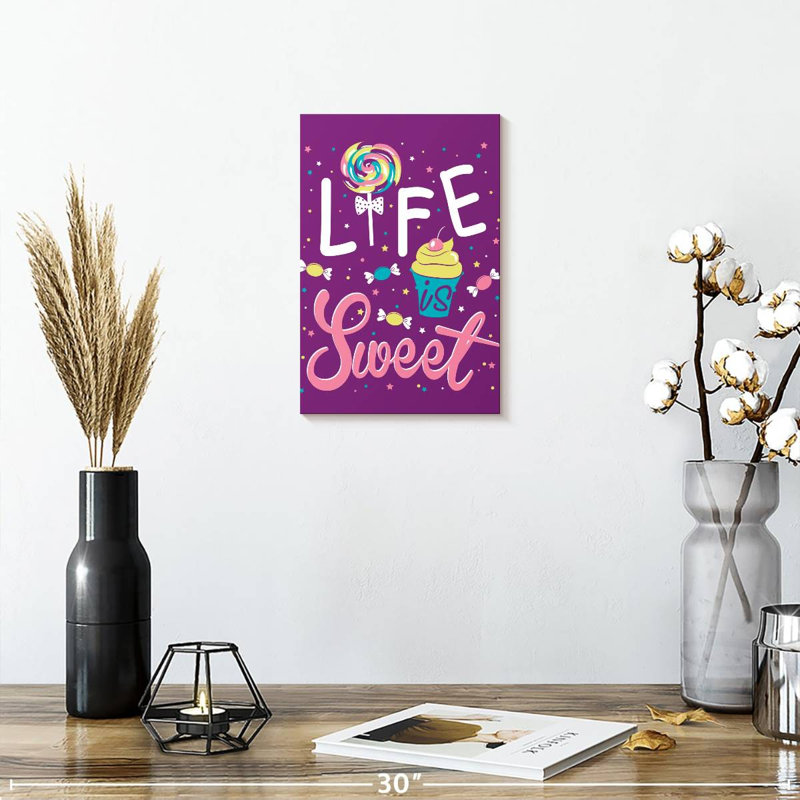 Tergel Life Is Sweet, H 12 po x l 8 po