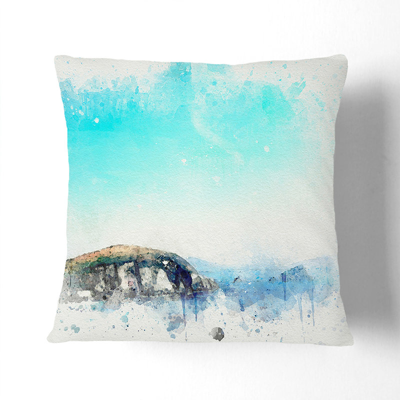 Square Throw Cushion, 40cm H x 40cm W x 15cm D