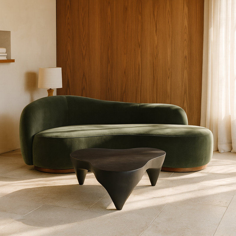 Table basse Bourges, Noir