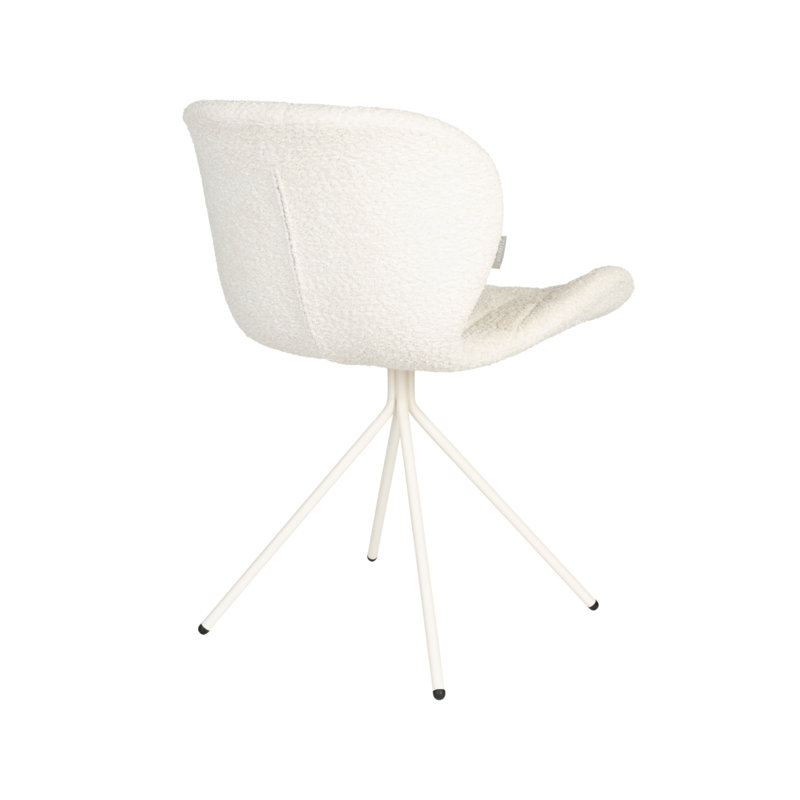 OMG Upholstered Dining Chair, Off White