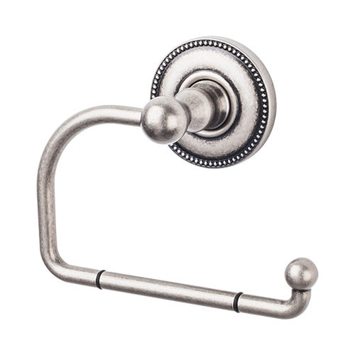 Edwardian Bath  Wall Mounted Toilet Paper Holder, Antique Pewter
