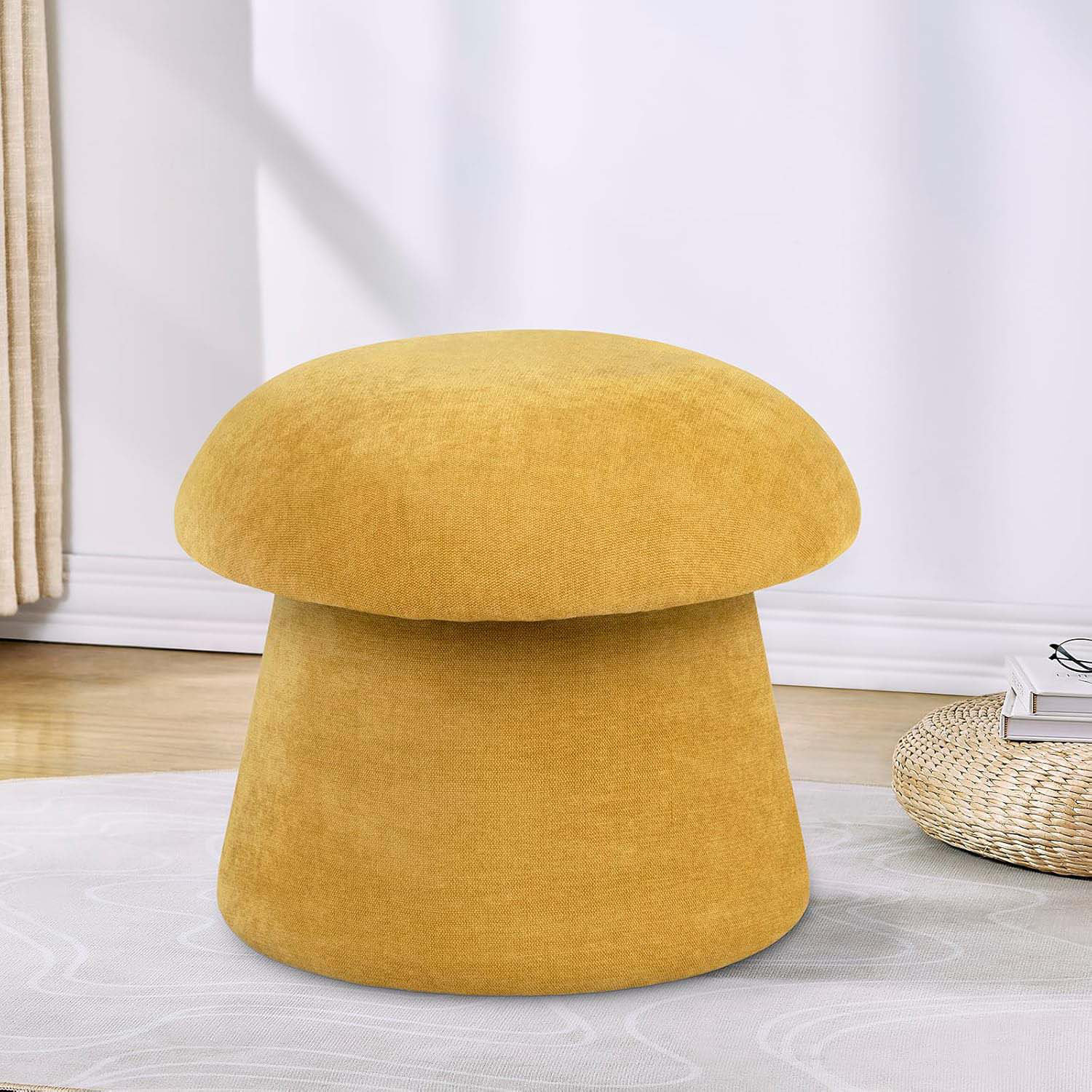 Foot Stool Yellow Vanity Stool Ebern Designs Collection Foot Stool