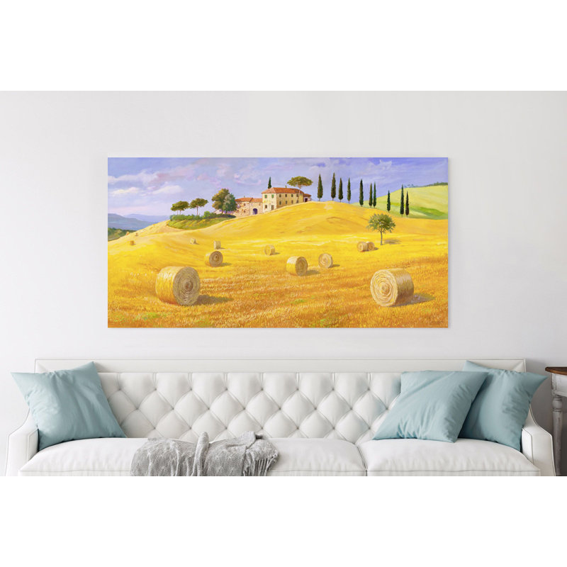 Hills In Tuscany by Adriano Galasso - Wrapped Canvas Print, 50 cm H x 100 cm W