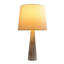 Lampe de table Enclave Hydro White avec interrupteur marche / arrêt et base en faux marbre