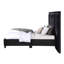 Lit plateforme capitonné Merlynn, lit tapissier, cadre de lit-1060315273-1060315272