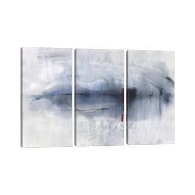 «Slate Horizon», ensemble d'art mural sur toile tendue (ensemble de 3)