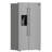FORNO Premium 2-Piece Kitchen Bundle -Marco 36-inch Gas Range Stainless Steel, Forno Salerno 36" Side by Side Stainless Steel Refrigerator 20 cu.ft