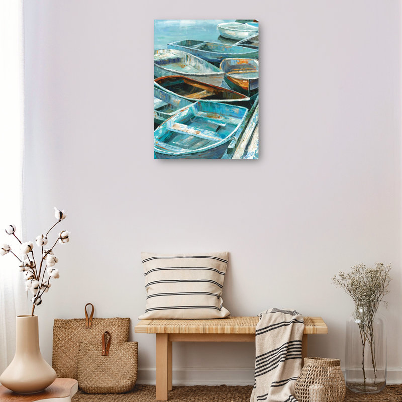 Rowing I by Sandy Doonan Canvas Art Print