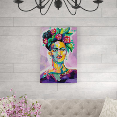 "Frida" par Jeanette Vertentes, peinture sur toile