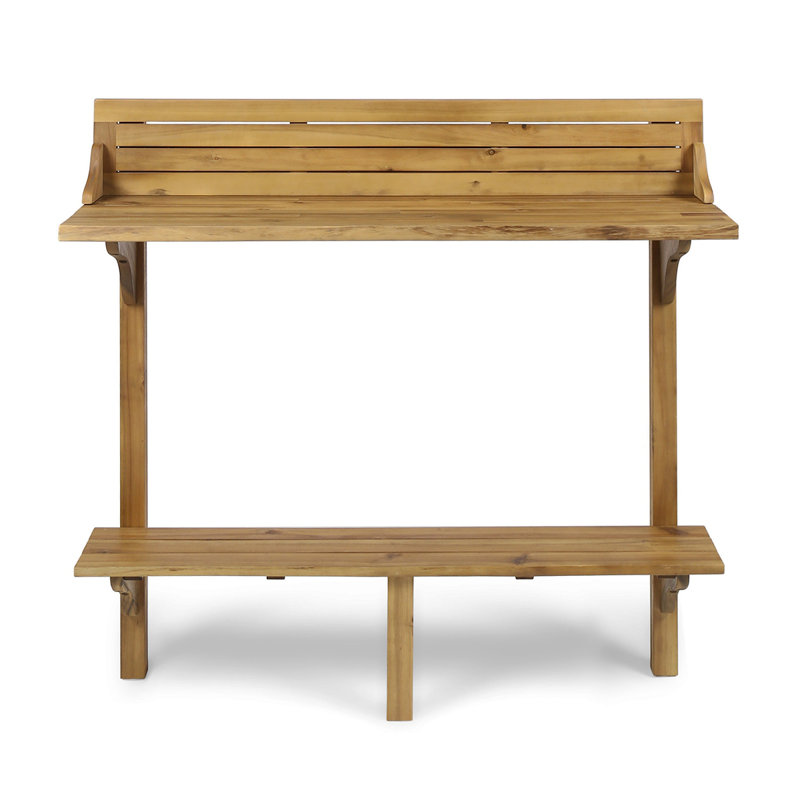 Wood BALCONY BAR TABLE