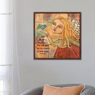 Delight in the Lord 1 Piece Painting on Canvas