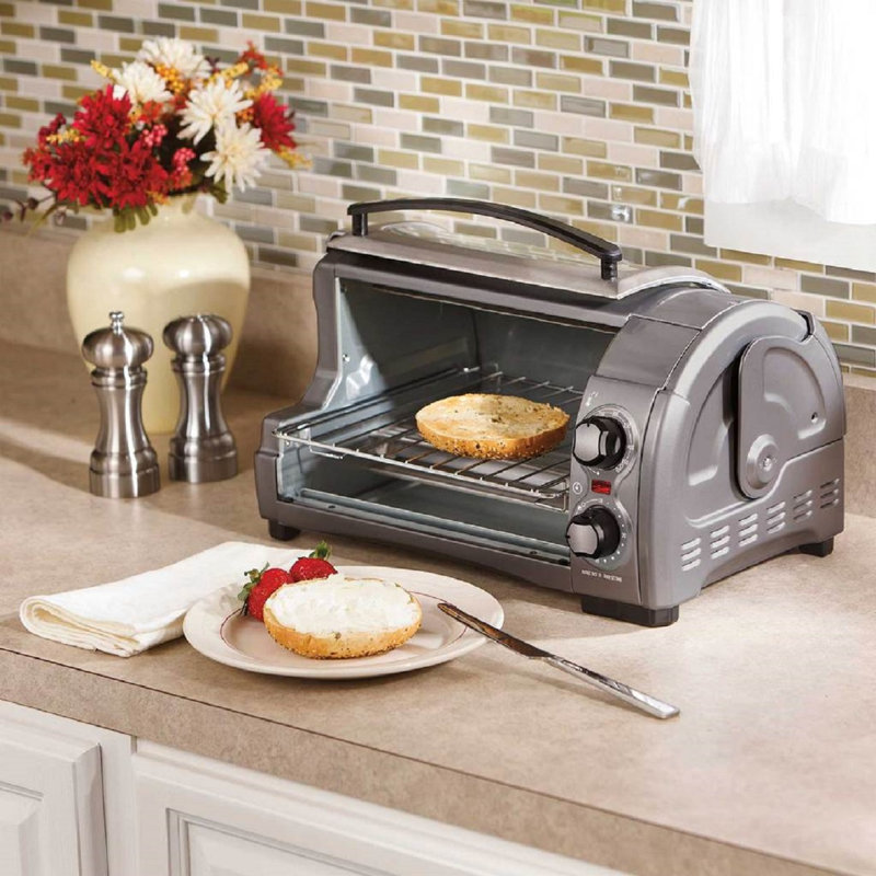 Hamilton Beach® Easy Reach® Toaster Oven with Roll-Top Door