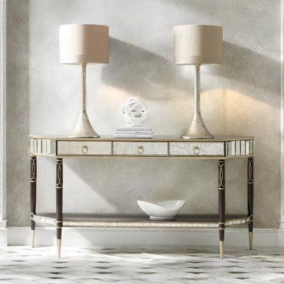 Retro Multifunctional Luxury Console Table