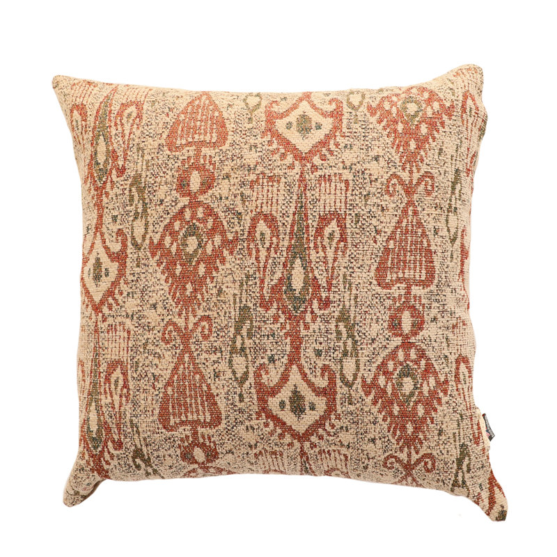 Chula Damask Square Throw Cushion, 43 x 43cm