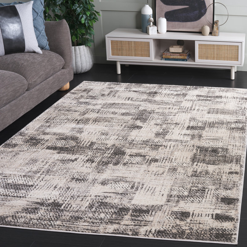 Whisper Performance Abstract Rug, Rectangle 5'3" x 7'6"