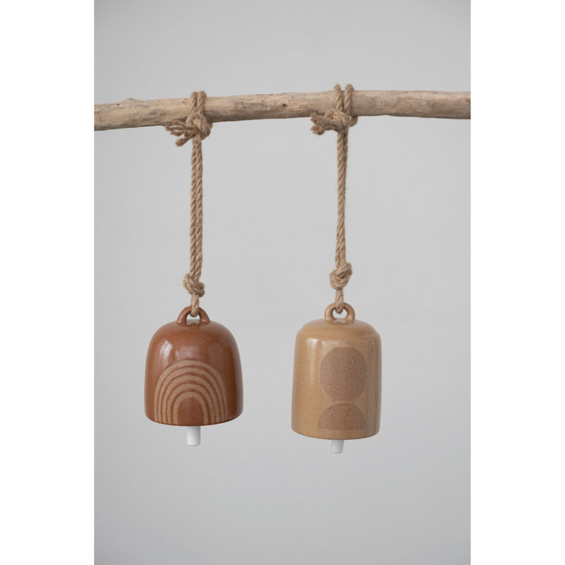 Boho Abstract Wall Decor on Ceramic