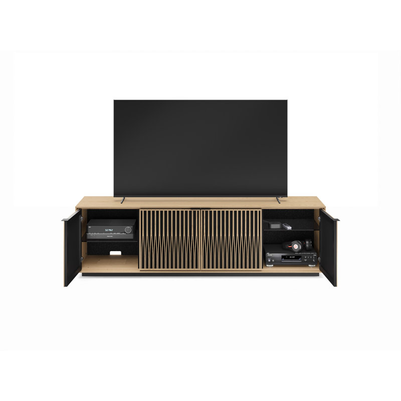 Elements - Cabinet with Rolling Plinth Base - Constellation Door, Washed Oak