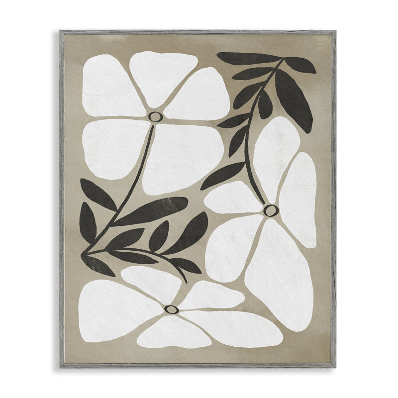 Boho Fleurs Trio, estampe numérique, design par Victoria Barnes, Estampe numérique Farmhouse, H 14 po x l 11 po