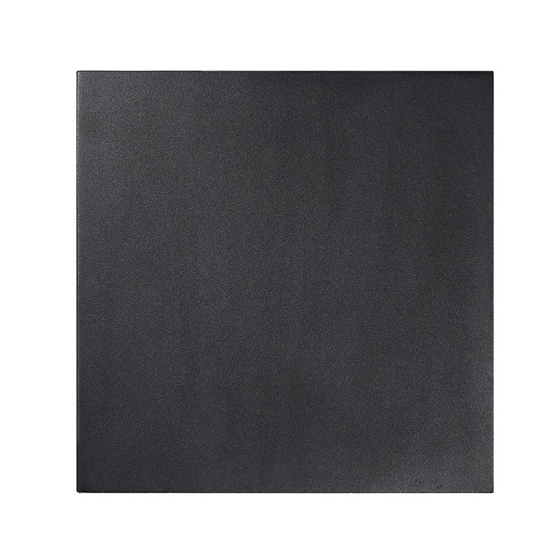 Square 1 - Light Outdoor Bulkhead Light, Black, 10" H x 10" W x 2.375" D
