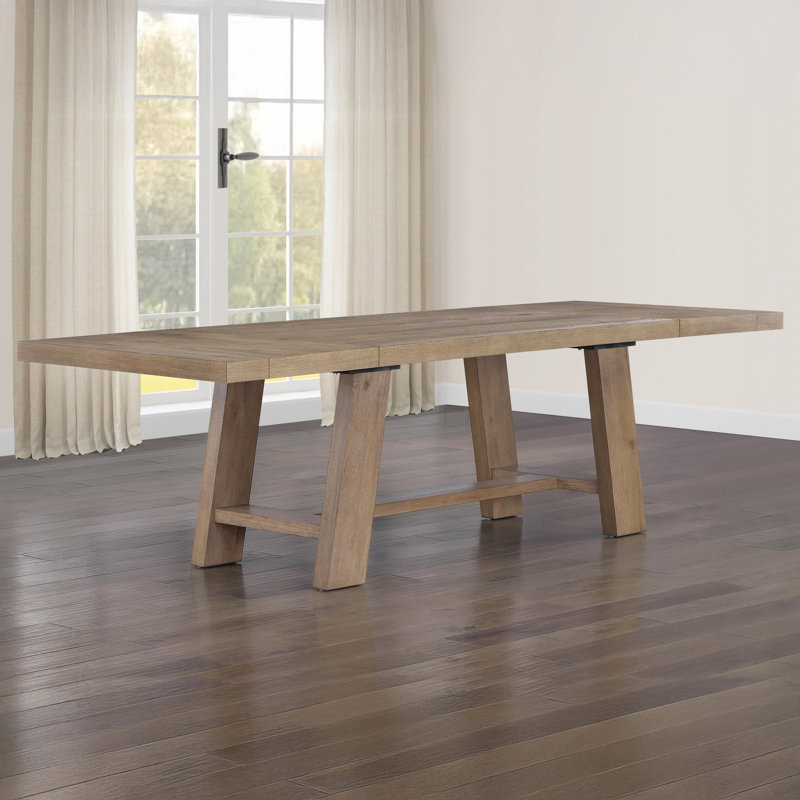 Orinda Extendable Wood Dining Table
