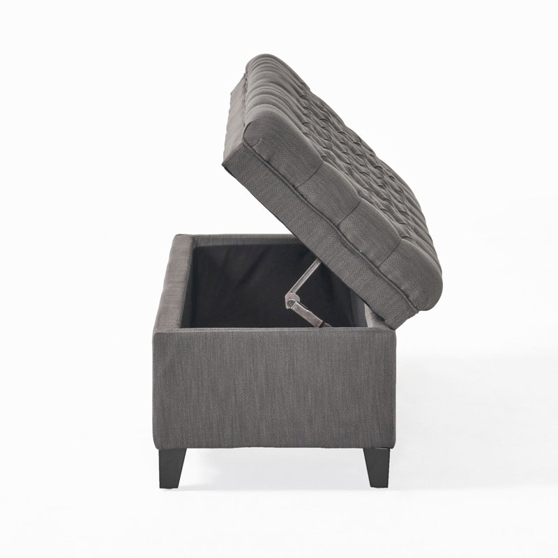Garde-robe en tissu gris - P 50 po x l 20,5 po H 18,3 po compartiment de rangement 50,67 po x l 20,7 po l 18,30 po, Gris