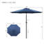 Parasol de marché 9 pi Sunbrella-346917715