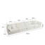 Canapé modulaire Free Combination, canapé modulaire 4 places, tissu chenille confortable-1323502483