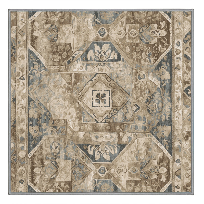 Victorian Grace Rug, Square 8'