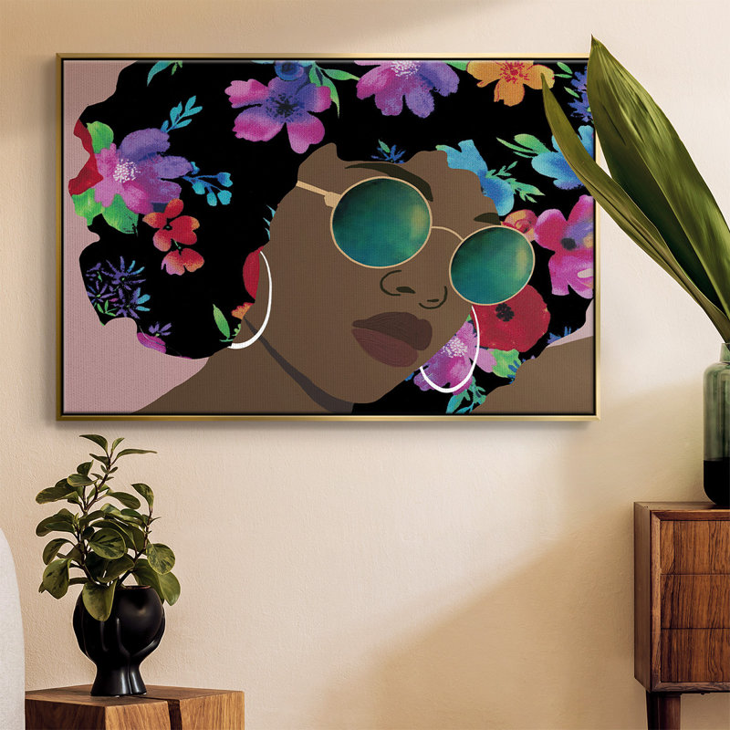 «Butterfly Diva Iompemium», reproduction encadrée, H 17 po x l 25 po x P 2 po, Cadre doré