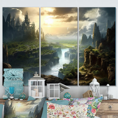 " Fairytale Castle II " 3 - Pieces