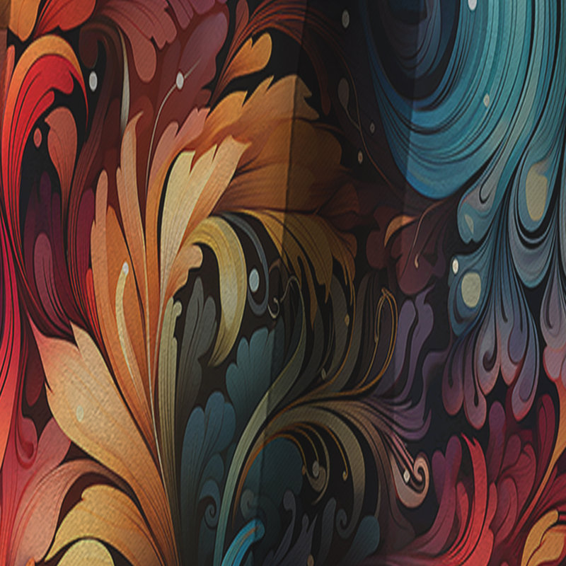 Celestial Whirls Paisley, L 52 po x L 90 po