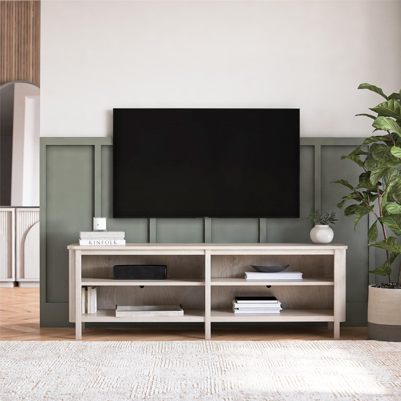 Dandir Console for TVs up to 75", Blonde Oak