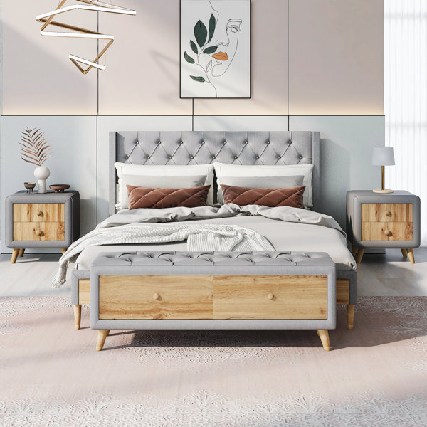 George Oliver Lavonnie 3 Piece Bedroom Set | Wayfair