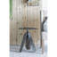 Table d'appoint Leaf, finition argent antique