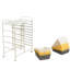 Commode de rangement à roulettes pour bureau en papier à 15 tiroirs Richart Tools