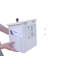 FixtureDisplays® Comment Collection Boîte à idées de cadeaux Boîte de bienfaisance l 7,5 po x H 7,5 po x P 9-7 / 8 po 15659-Blanc