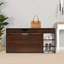 Banc de rangement pour chaussures 39,3 x 11,8 x 20 po avec siège-1876555909