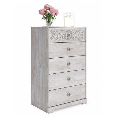 Bedriye 29.88'' W 5 - Drawer Dresser