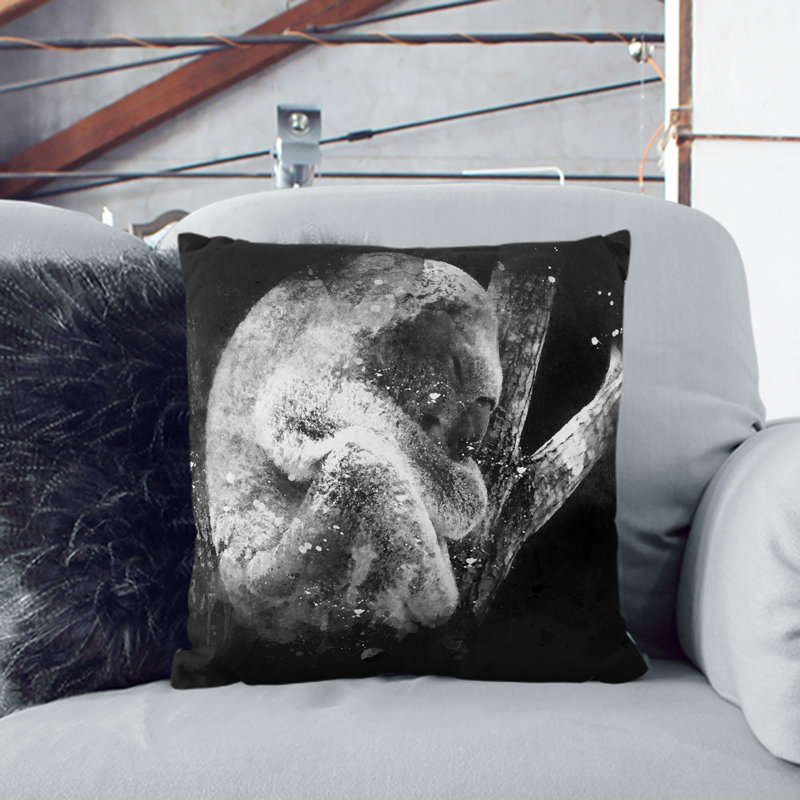 Square Throw Cushion, 55cm H x 55cm W x 20cm D