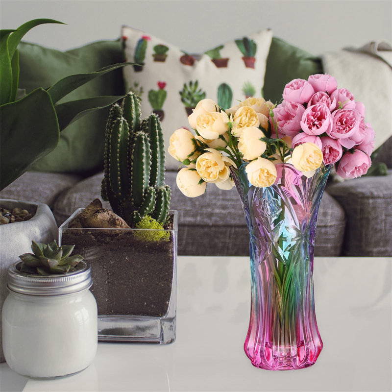 Danney Glass Floor Vase