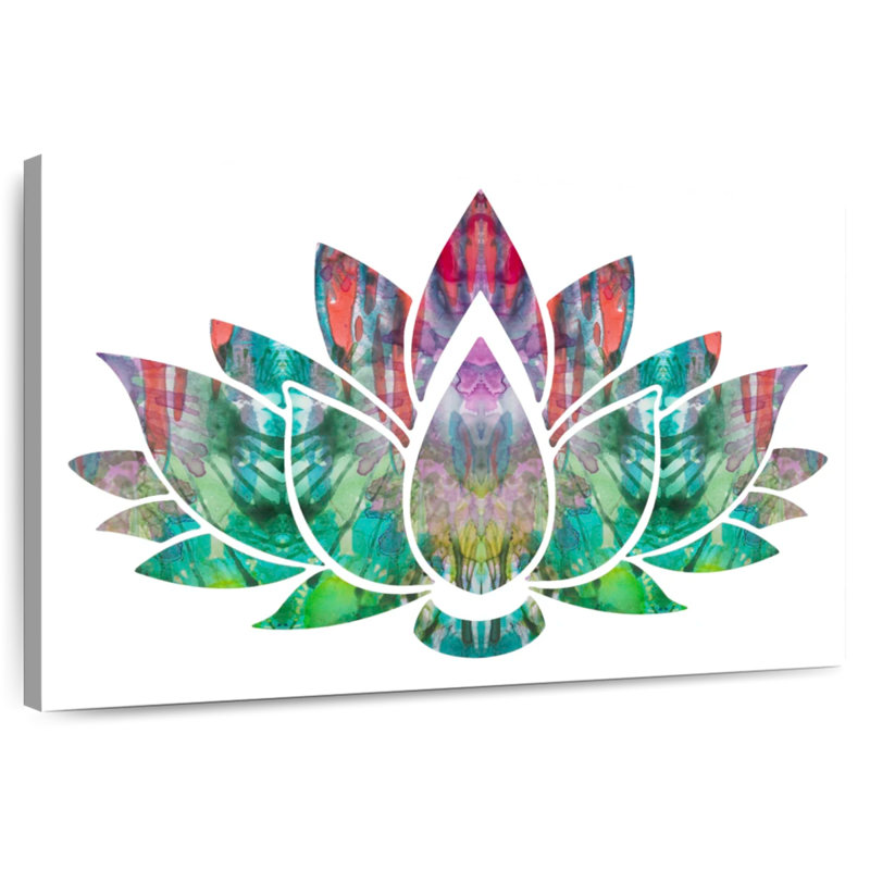 Harnek Lotus Patterns, 8" H x 12" W