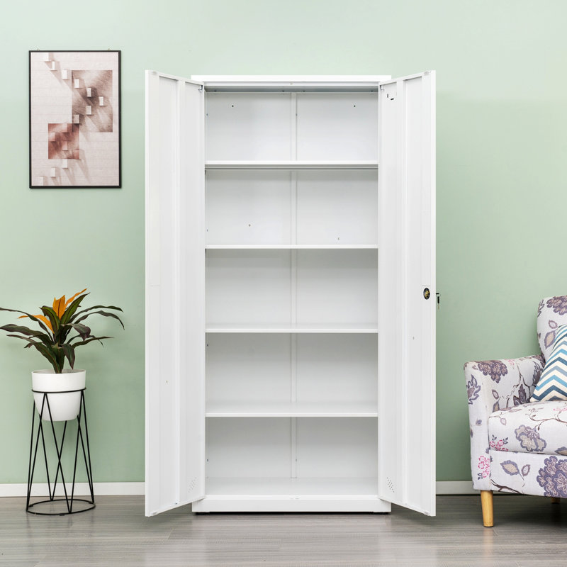 Mauzon 31.55'' Wide Accent Cabinet, White