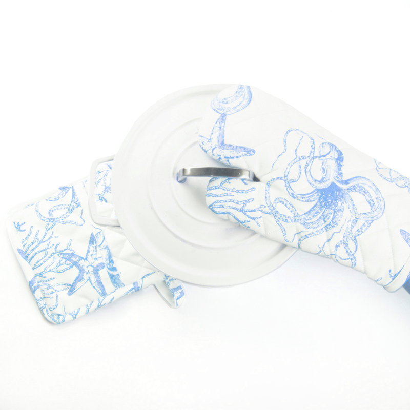 Sea Salt Oven Mitt Set