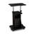 Adjustable Mobile Standing Desk Cart With Tilt Desktop And Cabinet