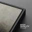 «Gray and Black Abstract Art», reproduction d'art sur toile encadrée-120783657-120783662