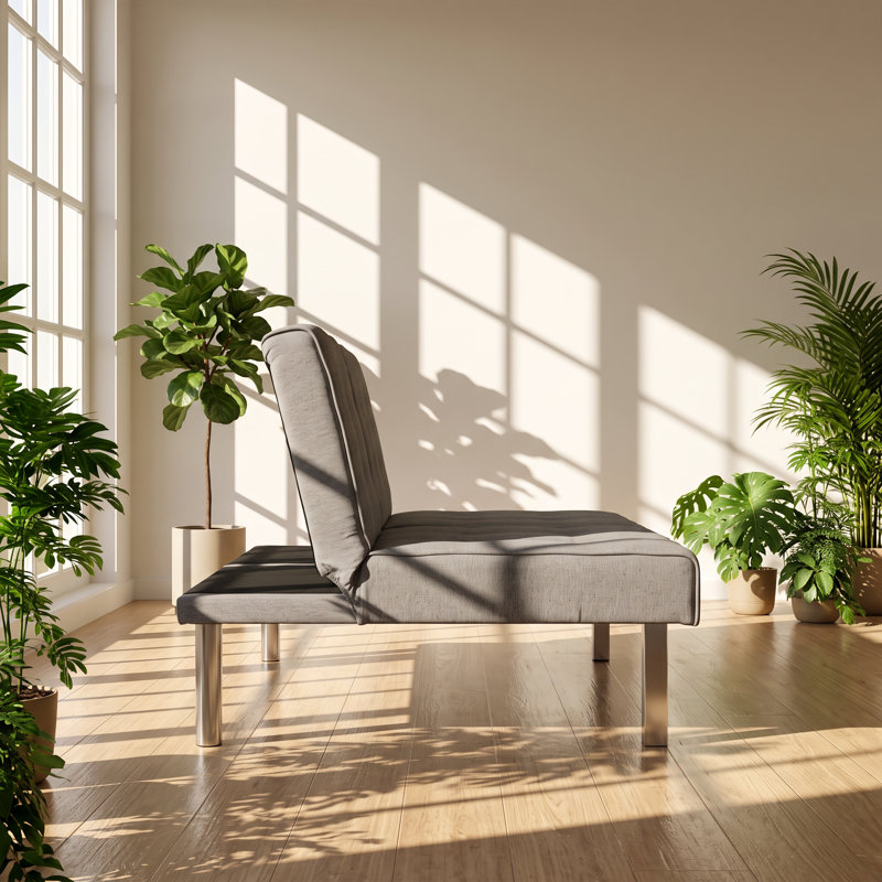 Single 68.1 " Upholstered Convertible Sofa